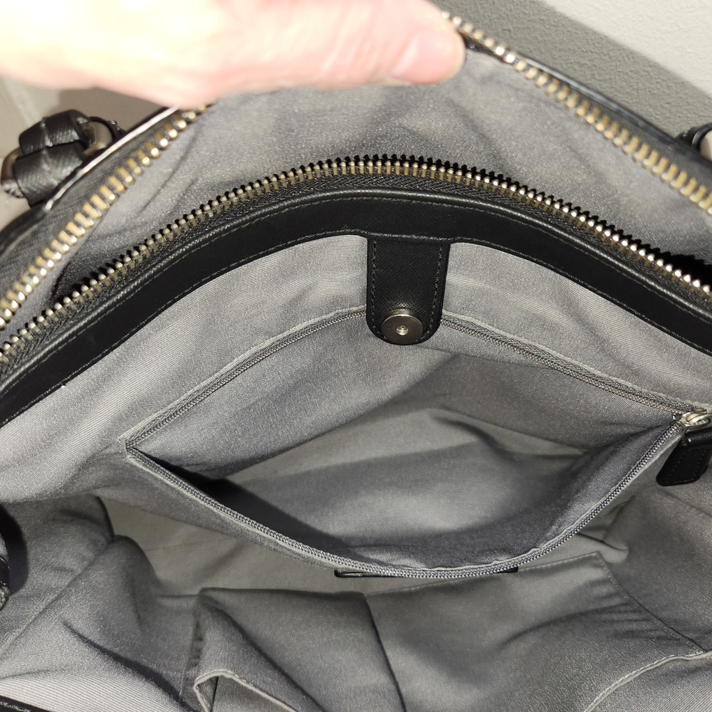 Coach Large Black Peyton Tote Shoulder Bag - Picture 13 of 16